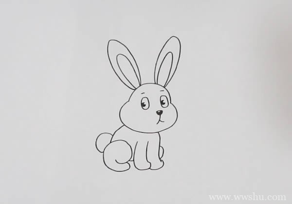 兔子如何画简笔画简单又可爱