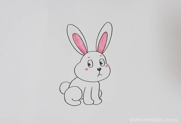 兔子如何画简笔画简单又可爱