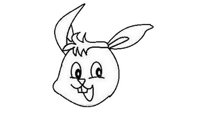 卡通兔子简笔画如何画简单好画
