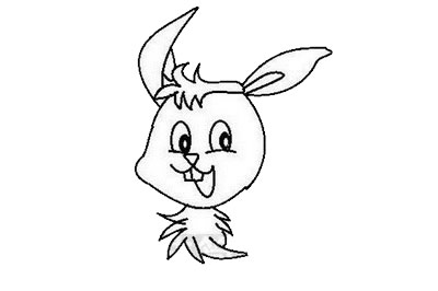 卡通兔子简笔画如何画简单好画
