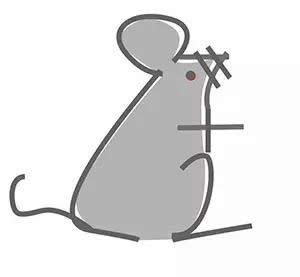 超萌数字(老鼠,鸽子,兔子,麻雀)简笔画,几种数字画小动物