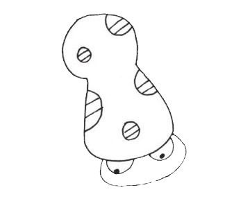 简单又漂亮的章鱼如何画 卡通章鱼简笔画步骤图解教程