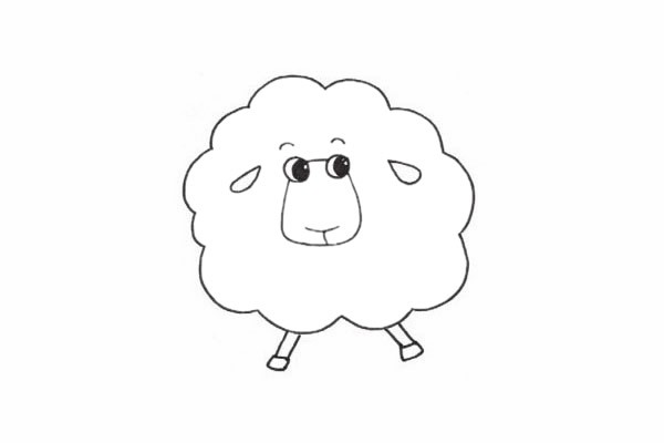 最简单的绵羊如何画 小绵羊如何画简单又漂亮