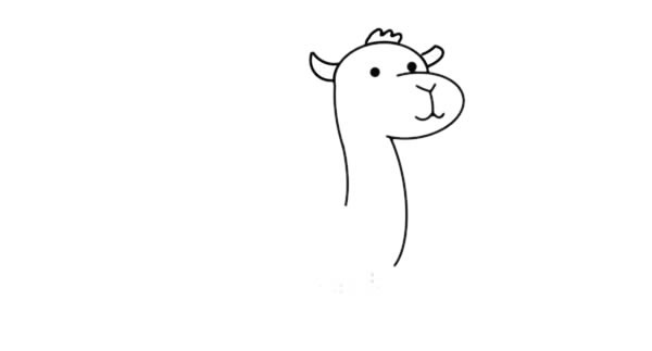 骆驼如何画简单又漂亮 卡通骆驼简笔画步骤图解教程