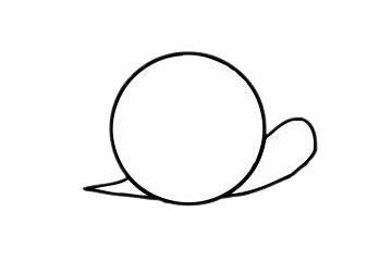 简单又漂亮的蜗牛如何画 可爱蜗牛简笔画步骤图片大全