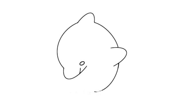 海豚如何画又简单又漂亮又可爱 海豚简笔画步骤图解教程