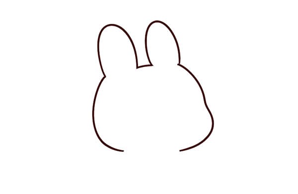 兔子如何画简单漂亮可爱 抱着胡萝卜的小兔子简笔画步骤图解教程