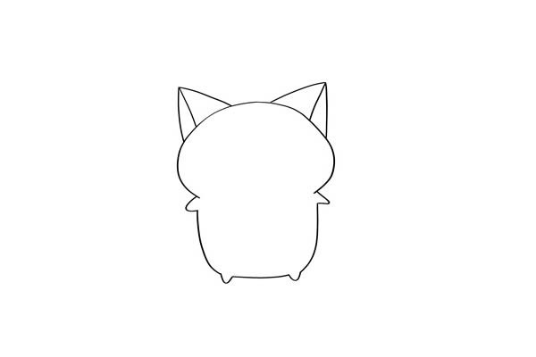 可爱的小猫咪如何画又漂亮又简单 卡通猫咪简笔画步骤图解