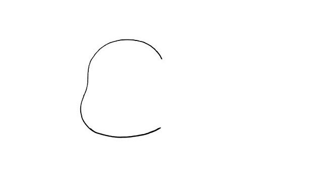 河马的简单画法 可爱的河马简笔画教程步骤图片大全