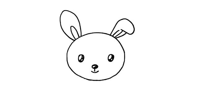 爱吃胡萝卜的小兔子简笔画教程步骤图片大全