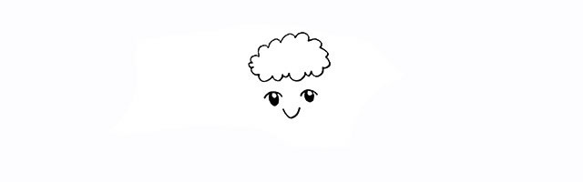 小绵羊的画法 学画小绵羊简笔画步骤图解教程