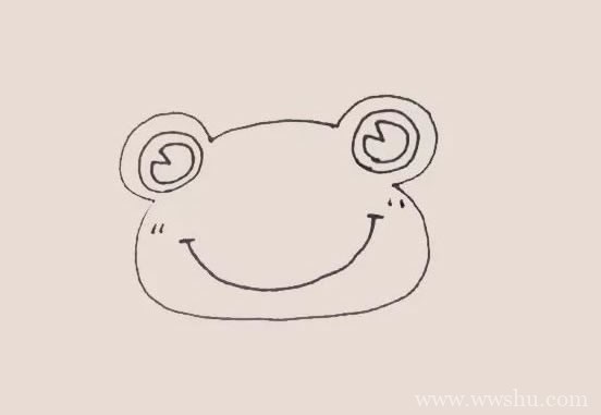 青蛙王子简笔画彩色画法步骤教程