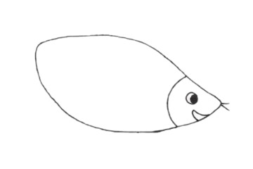 龙鱼如何画简单又可爱_龙鱼简笔画步骤画法教程