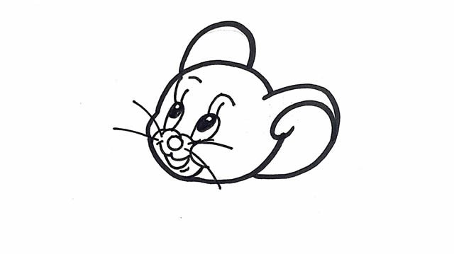 泰菲鼠简笔画_泰菲小老鼠简笔画步骤图