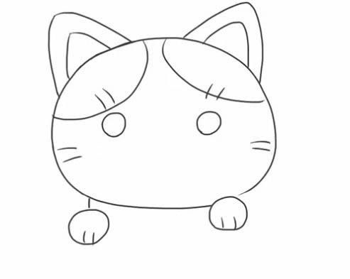招财猫简笔画的画法步骤教程 可爱的招财猫简笔画如何画