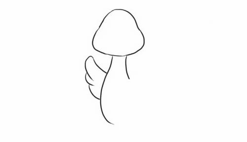 挥动翅膀的小鸭子简笔画步骤图解 - 小鸭子如何画简笔画