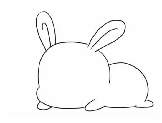 可爱的兔子简笔画步骤图解教程 小兔子简笔画如何画