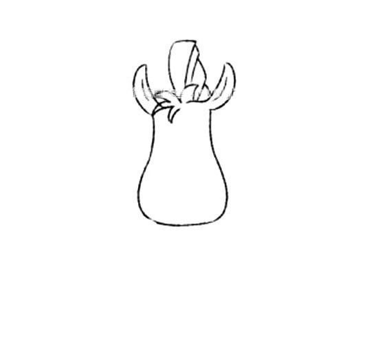 动物的画法 开心的斑马简笔画步骤图片