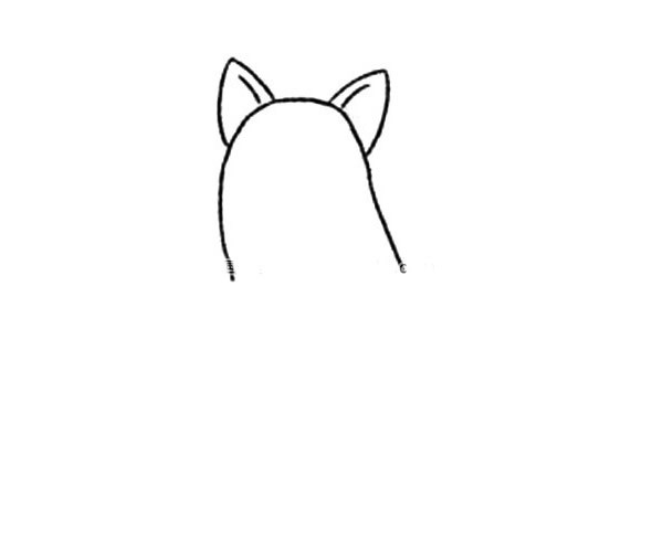 【雪橇犬简笔画】爱斯基摩犬/雪橇犬简笔画步骤图解教程