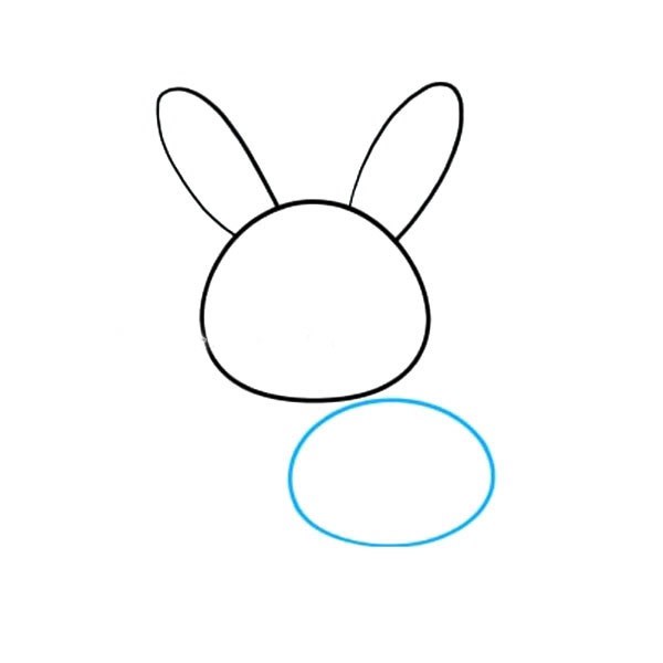 【可爱小兔子简笔画】简单十步画出小兔子简笔画步骤图