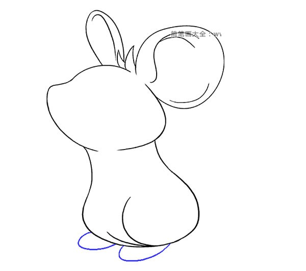 【老鼠简笔画教程】可爱的小老鼠简笔画步骤图片大全