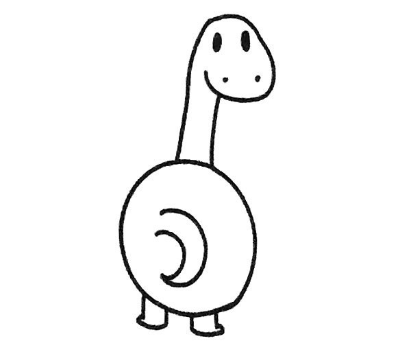 6款恐龙简笔画图片大全 恐龙的简单画法