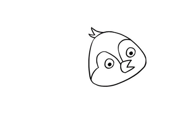 可爱的燕子简笔画步骤教程 卡通燕子的简单画法