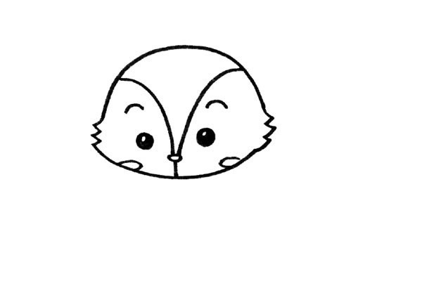 可爱的卡通小松鼠简单画法 一步步教儿童学画
