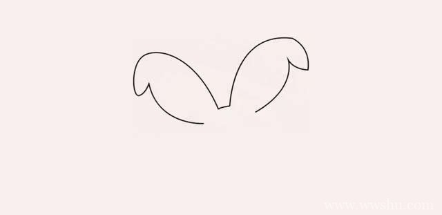 兔子如何画 学画卡通小黄兔简笔画步骤图文教程
