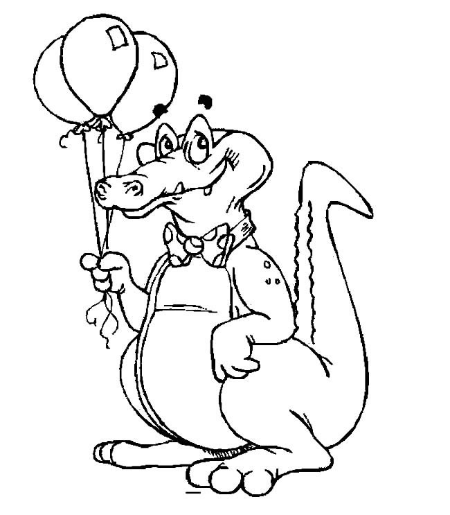 卡通鳄鱼简笔画动物 卡通鳄鱼动物简笔画步骤图片大全