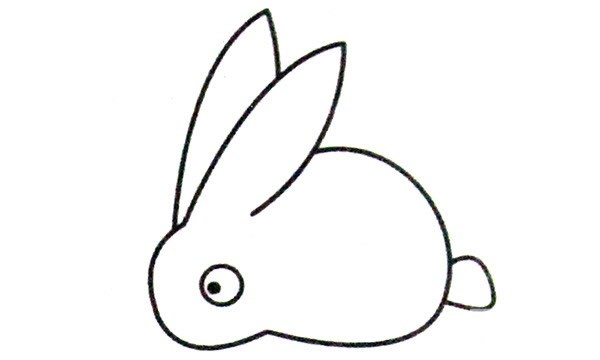 兔子简笔画图片大全 卡通兔子简笔画步骤图教程