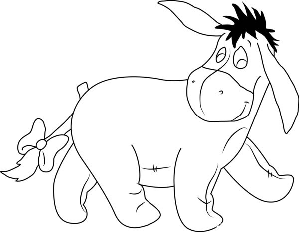 【驴的简笔画】卡通驴的简笔画图片大全 动物简笔画