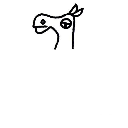 【骆驼简笔画如何画】简单的骆驼简笔画画法步骤图片教程