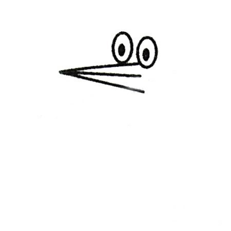 啄木鸟简笔画的画法步骤_幼儿学画啄木鸟如何画教程