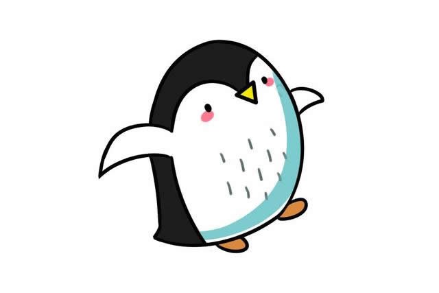 10组萌萌哒小企鹅简笔画，3分钟全学会，简单又好画！