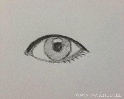 眼睛如何画简单又漂亮_眼睛简笔画步骤画法教程