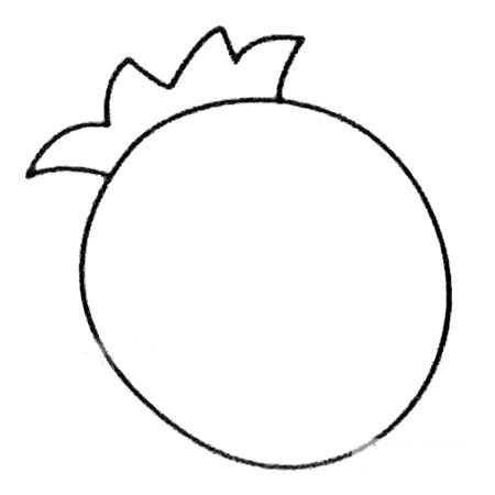 【菠萝简笔画】简单的菠萝简笔画的画法步骤图片大全