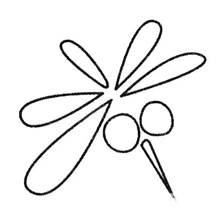 【蚊子简笔画】蚊子简笔画的画法步骤教程
