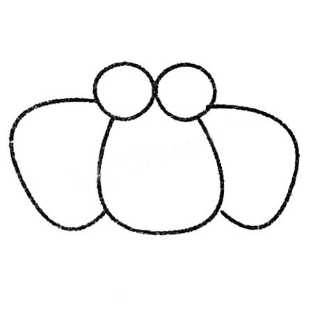 【苍蝇简笔画】儿童学画昆虫苍蝇简笔画的画法步骤教程