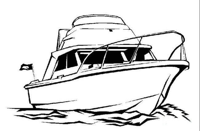 轮船简笔画交通工具 轮船交通工具简笔画步骤图片大全