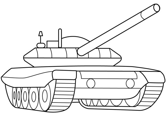 【坦克简笔画】儿童坦克简笔画图片大全