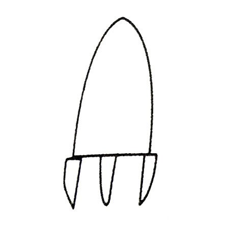 火箭简笔画大全及画法步骤 儿童画火箭简笔画图片