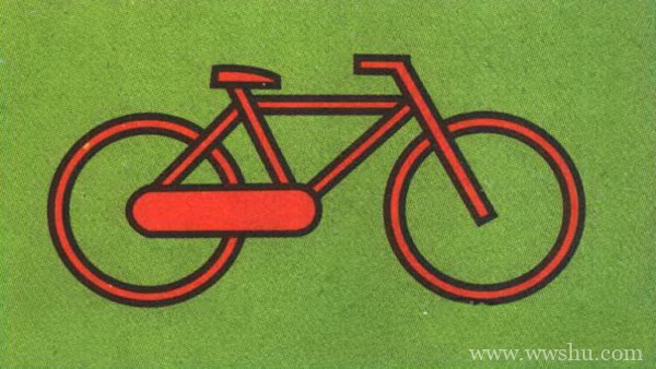 自行车简笔画步骤分解图片教程