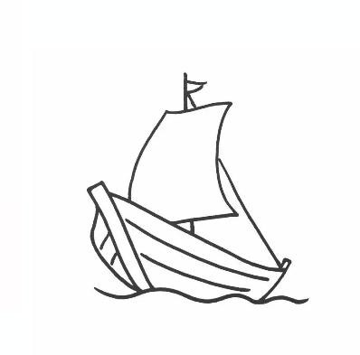 小帆船如何画漂亮又简单 小帆船简笔画步骤图解教程