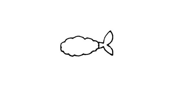 炸虾如何画 盘子里的炸虾简笔画画法步骤图文教程