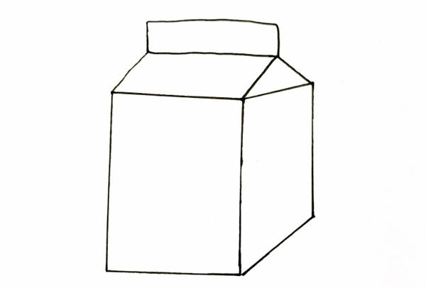 盒装饮料简笔画_饮料简笔画画法步骤图片教程