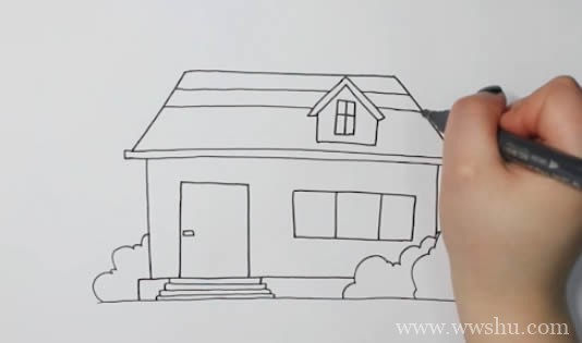 漂亮的房子如何画简笔画简单又漂亮