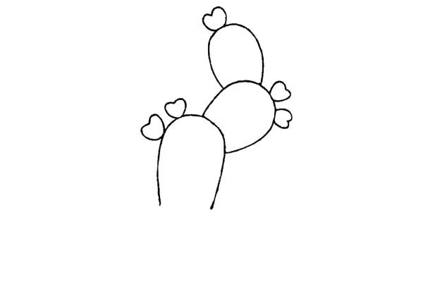 仙人掌盆栽简笔画画法步骤教程 漂亮的仙人掌盆栽简笔画