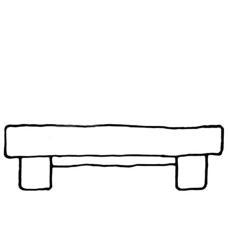 沙发简笔画图片七步画出 如何画沙发简笔画步骤教程