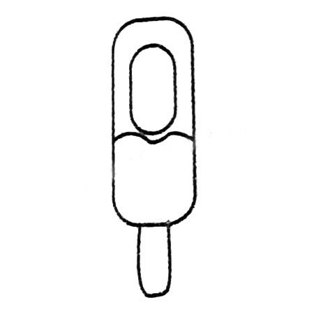 冰棒/雪糕/冰淇淋简笔画图片大全 雪糕简笔画的画法步骤教程